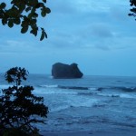 a giant wtf rock in the ocean a giant wtf rock in the ocean